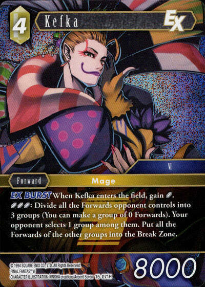Final Fantasy Opus XV - 15-071 Kefka Foil