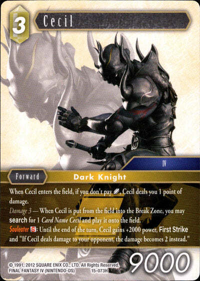 Final Fantasy Opus XV - 15-073 Cecil