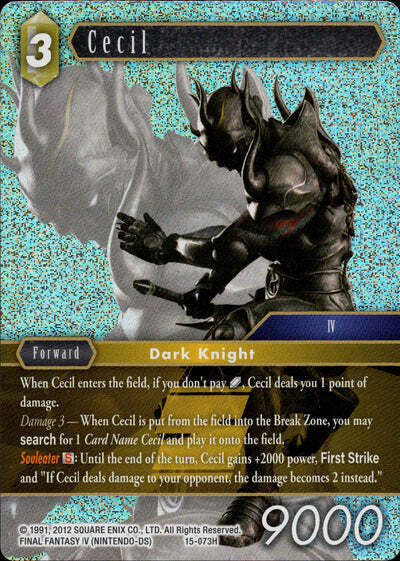 Final Fantasy Opus XV - 15-073 Cecil Foil