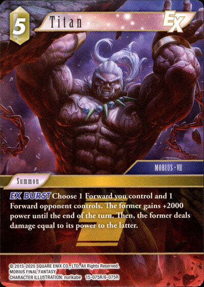 Final Fantasy Opus XV - 15-075 Titan