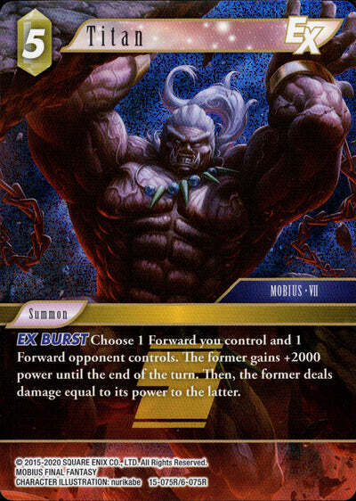 Final Fantasy Opus XV - 15-075 Titan Foil