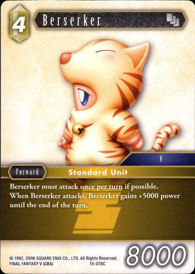 Final Fantasy Opus XV - 15-078 Berserker