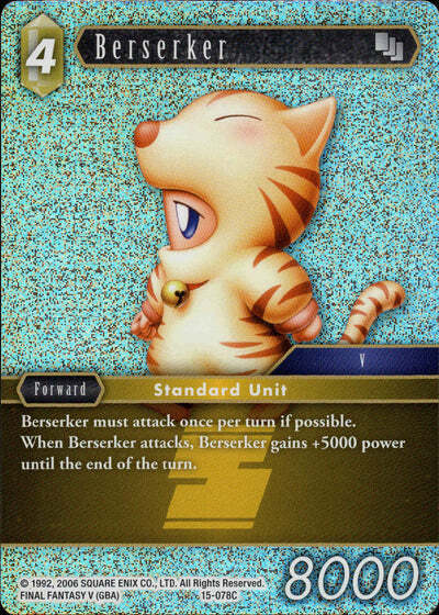 Final Fantasy Opus XV - 15-078 Berserker Foil