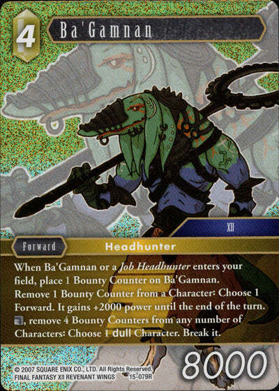 Final Fantasy Opus XV - 15-079 Ba'Gamnan Foil