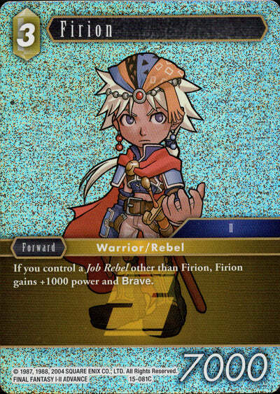 Final Fantasy Opus XV - 15-081 Firion Foil