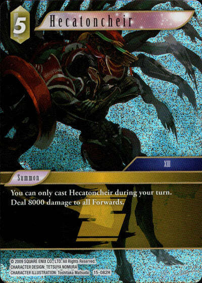 Final Fantasy Opus XV - 15-082 Hecatoncheir Foil