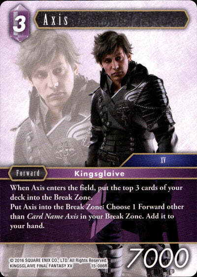 Final Fantasy Opus XV - 15-086 Axis