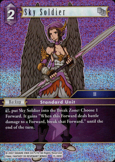 Final Fantasy Opus XV - 15-089 Sky Soldier Foil