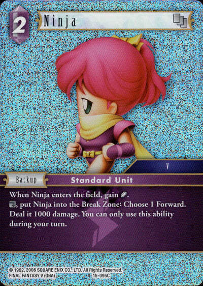 Final Fantasy Opus XV - 15-095 Ninja Foil