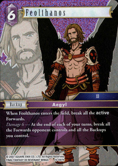 Final Fantasy Opus XV - 15-097 Feolthanos Foil
