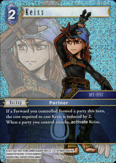 Final Fantasy Opus XV - 15-111 Keiss Foil