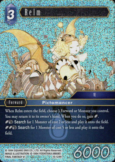 Final Fantasy Opus XV - 15-124 Relm Foil
