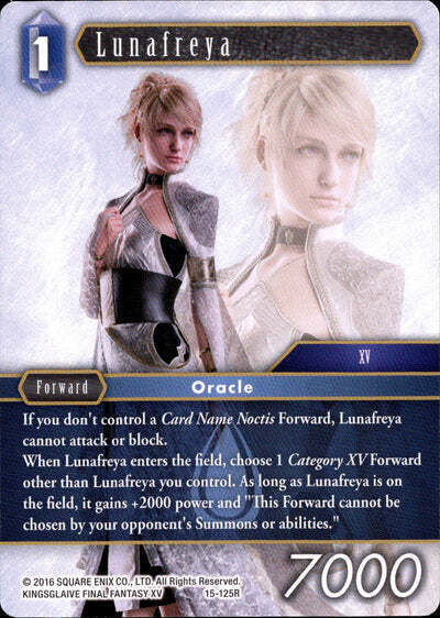 Final Fantasy Opus XV - 15-125 Lunafreya
