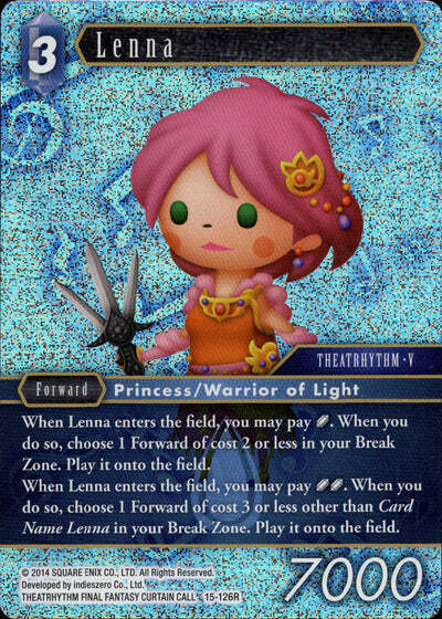 Final Fantasy Opus XV - 15-126 Lenna Foil