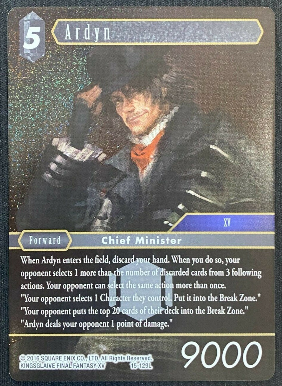 Final Fantasy Opus XV - 15-129 Ardyn Foil