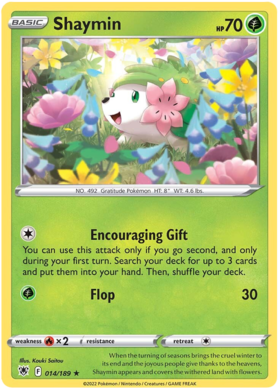 SWSH Astral Radiance 014-189 Shaymin