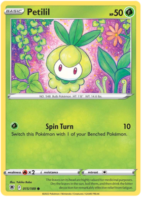 SWSH Astral Radiance 015-189 Petilil