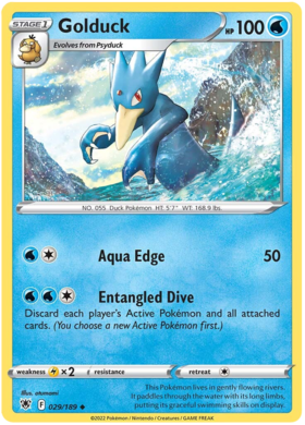 SWSH Astral Radiance 029-189 Golduck