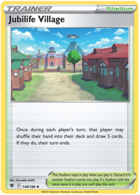 SWSH Astral Radiance 148-189 Jubilife Village