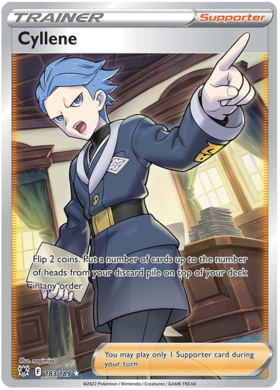 SWSH Astral Radiance 183-189 Cyllene