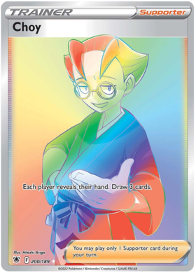 SWSH Astral Radiance 200-189 Choy