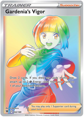 SWSH Astral Radiance 202-189 Gardenia’s Vigor