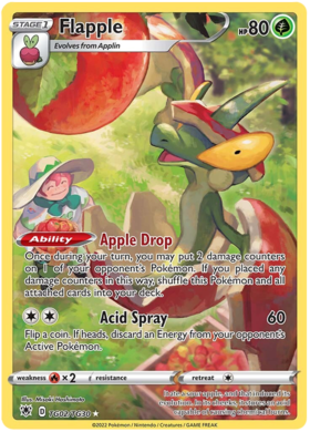 SWSH Astral Radiance TG02/TG30 Flapple