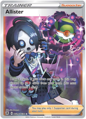 SWSH Astral Radiance TG24/TG30 Allister