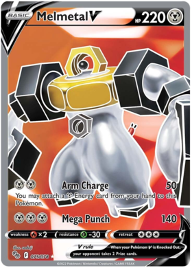 SWSH Pokemon Go 075-078 Melmetal V