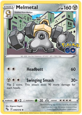 SWSH Pokemon Go 046-078 Melmetal