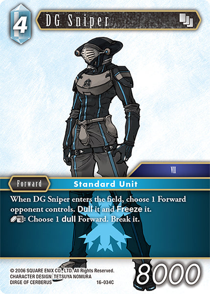 Final Fantasy Opus XVI - 16-034 DG Sniper