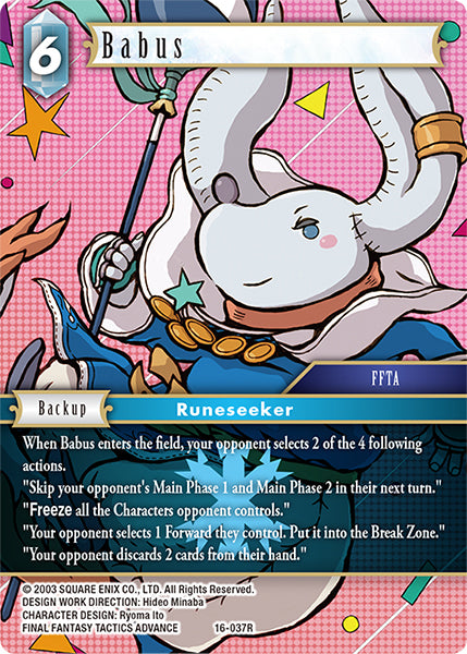 Final Fantasy Opus XVI - 16-037 Babus