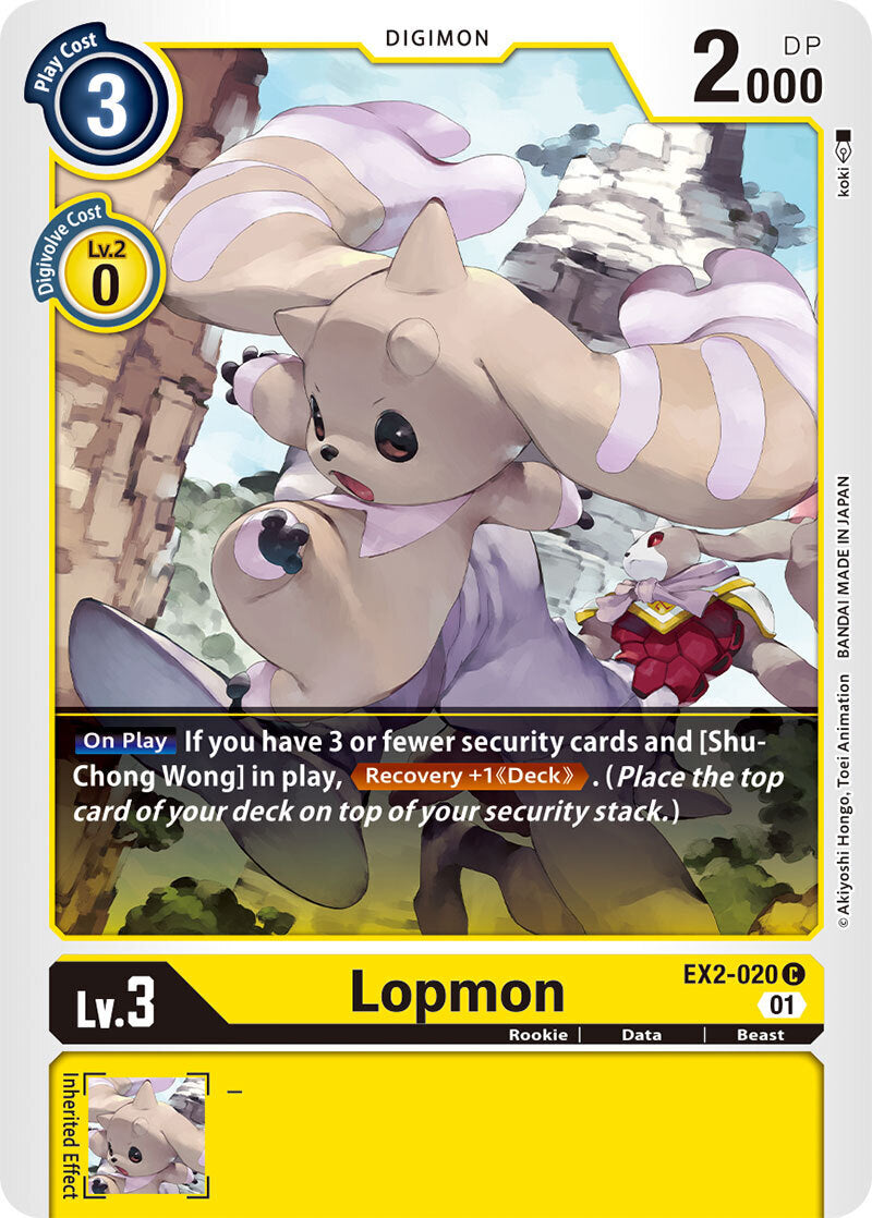 Theme Booster Digital Hazard EX-02 - 020 Lopmon