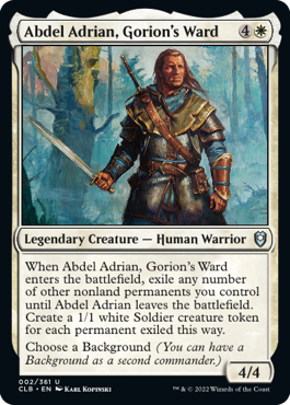 MTG Battle for Baldur's Gate 002/361 Abdel Adrian, Gorion's Ward
