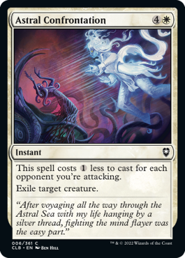 MTG Battle for Baldur's Gate 006/361 Astral Confrontation