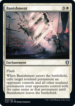 MTG Battle for Baldur's Gate 008/361 Banishment