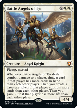 MTG Battle for Baldur's Gate 009/361 Battle Angels of Tyr