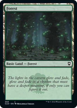 MTG Battle for Baldur's Gate 468 Forest