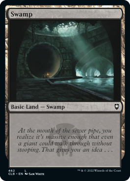 MTG Battle for Baldur's Gate 462 Swamp