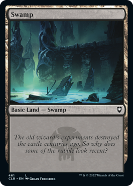 MTG Battle for Baldur's Gate 461 Swamp