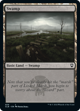 MTG Battle for Baldur's Gate 459 Swamp