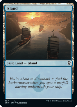 MTG Battle for Baldur's Gate 457 Island