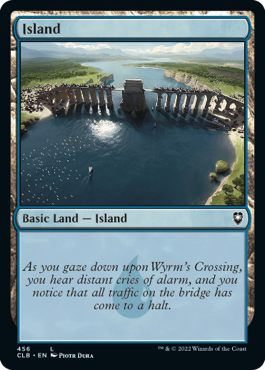 MTG Battle for Baldur's Gate 456 Island