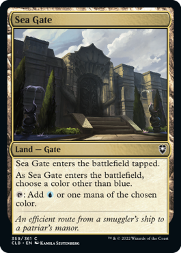 MTG Battle for Baldur's Gate 359/361 Sea Gate
