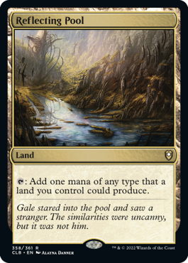 MTG Battle for Baldur's Gate 358/361 Reflecting Pool