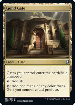 MTG Battle for Baldur's Gate 353/361 Gond Gate