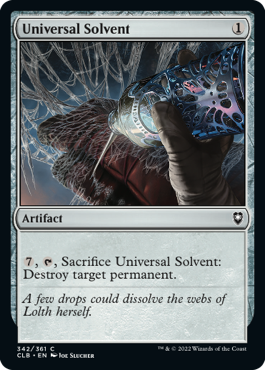 MTG Battle for Baldur's Gate 342/361 Universal Solvent