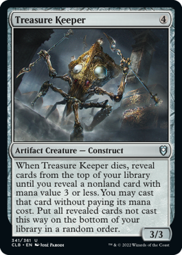 MTG Battle for Baldur's Gate 341/361 Treasure Keeper