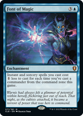 MTG Battle for Baldur's Gate 071/361 Font of Magic