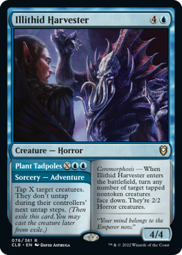 MTG Battle for Baldur's Gate 076/361 Illithid Harvester